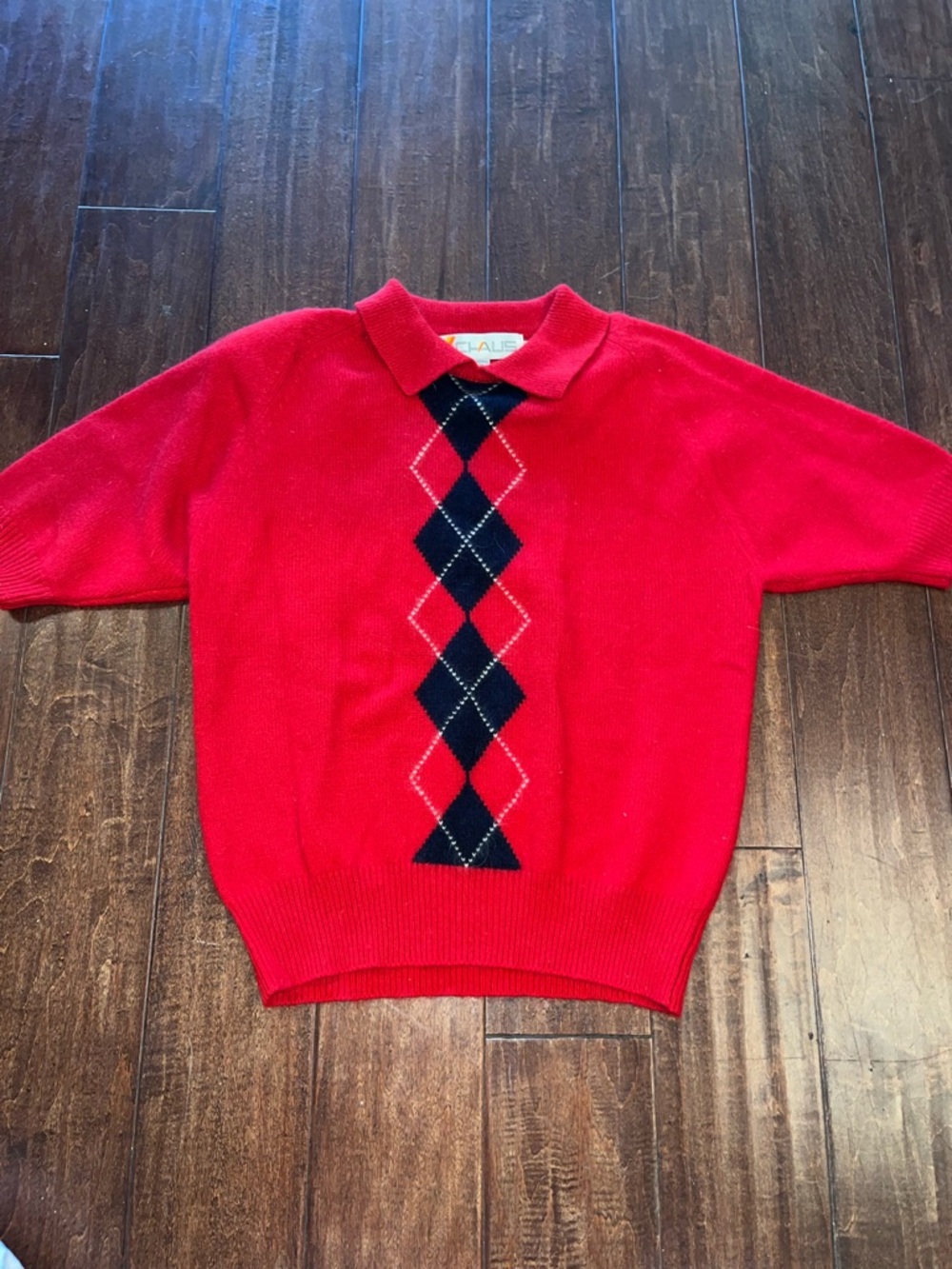 Lambswool and angora sweater